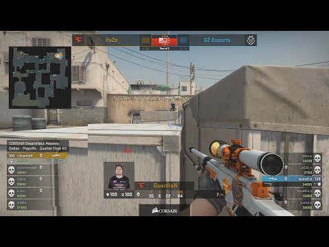 GUARDIAN vs KENNYS!! - FaZe vs G2 - DreamHack Masters Dallas 2019 - CS:GO