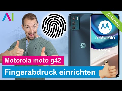 Motorola moto g42 - Fingerabdruck einrichten • 📱 • 👆🏼 • 🔐 • Anleitung | Tutorial