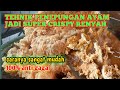 BEGINI CARA PENEPUNGAN AYAM CRISPY YANG RENYAH GURIH TAHAN LAMA