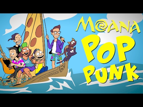 Sunrise Skater Kids - How Far I'll Go (Pop Punk COVER of Disney's Moana)