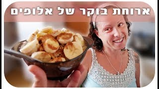 מתכון לדייסת שיבולת שועל ללא גלוטן וללא בישול