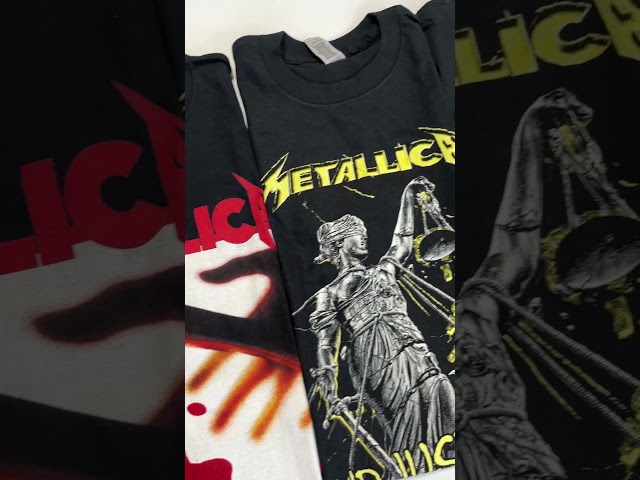 Vídeo relacionado con Metallica T-Shirt And Justice for all. Camiseta Rock Oficial. Banda Heavy Metal. Camiseta Unisex Adulto Niño., And Justice For All, XXL