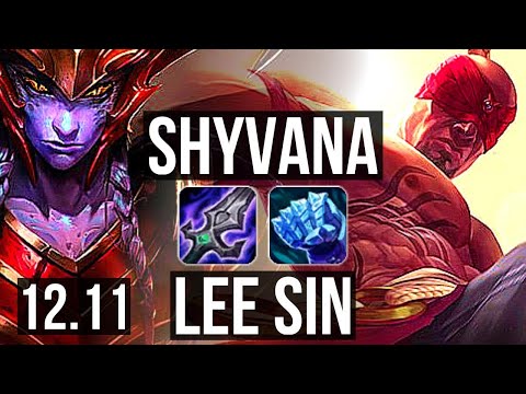 SHYVANA vs LEE SIN (JNG) | 7/1/10, Rank 6 Shyvana | EUW Challenger | 12.11