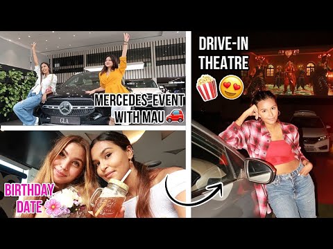*CRAZY* Week In My Life / Drive-In Theatre, Mercedes Event,Planner Packing & Surprise Birthday Date!