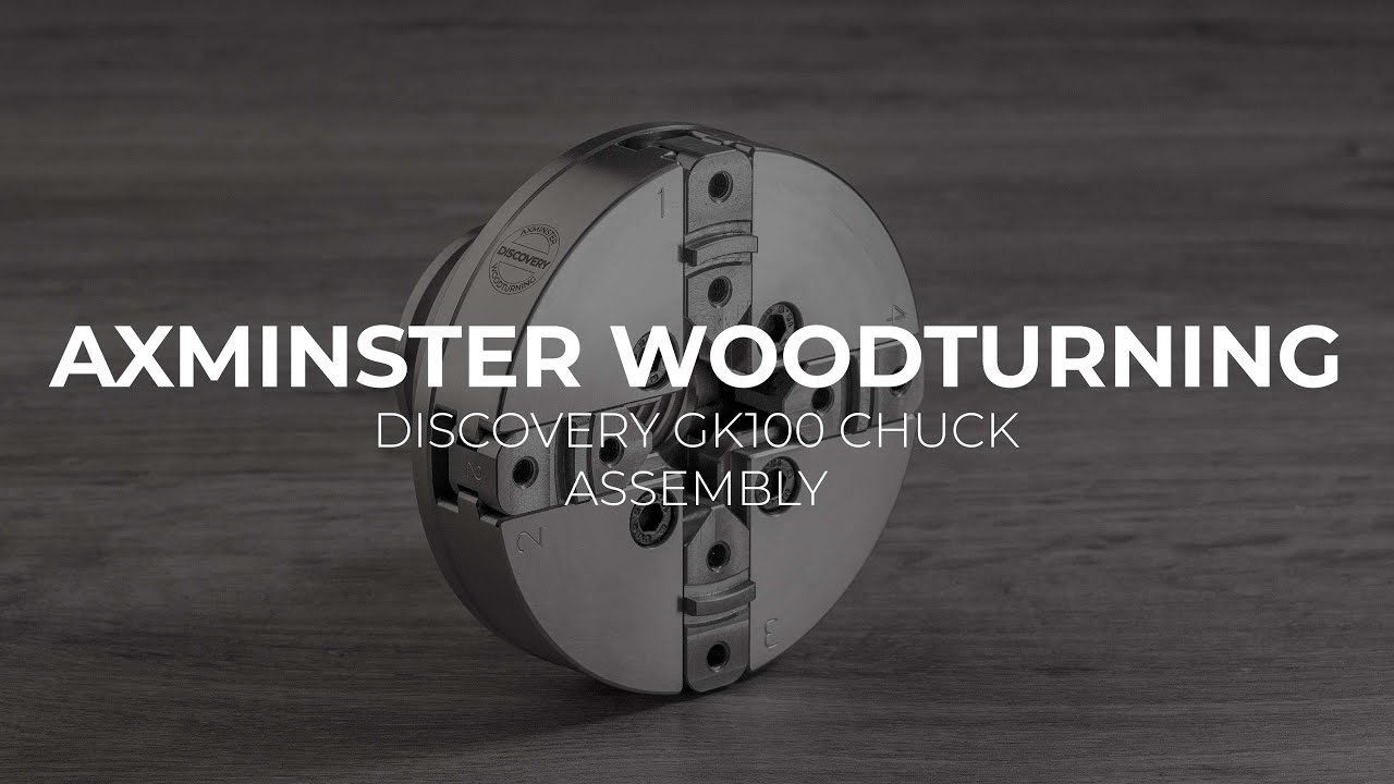 "Axminster Woodturning" griebtuvas mod. GK88  ( M33 X 3.5MM)