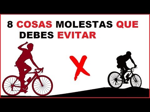 8 COSAS MOLESTAS QUE DEBES EVITAR MONTAR EN BICICLETA | Consejos de Ciclismo Video