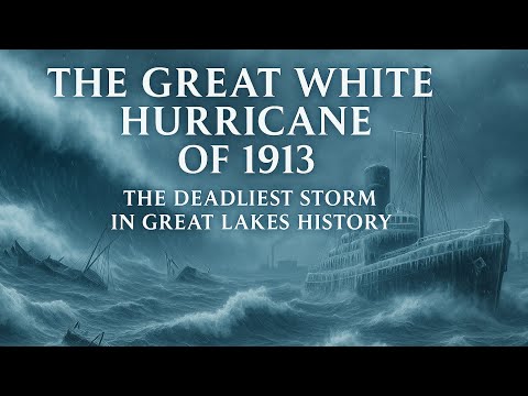 America’s Deadliest Lake Storm - The Great White Hurricane of 1913 | Hidden History for Sleep