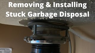 Remove and Install a Stuck Garbage Disposal