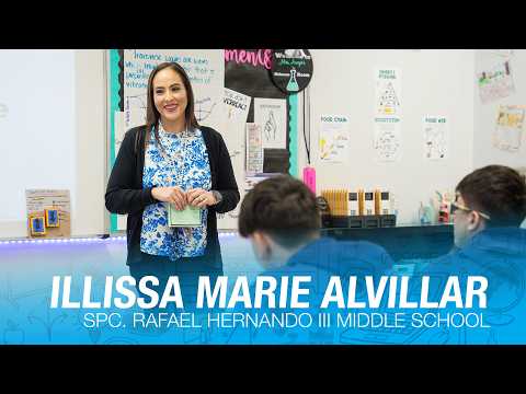 2026 SISD Teacher of the Year - Elite 8 Finalist - Illissa Marie Alvillar