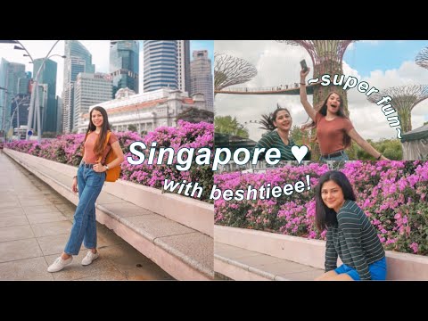 3 Places to visit in SINGAPORE | A Day Tour with My Beshtie