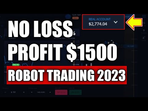 No Loss - Profit $1500 - 100% Win || Best Trading Robot In Expert Option Strategy 2023