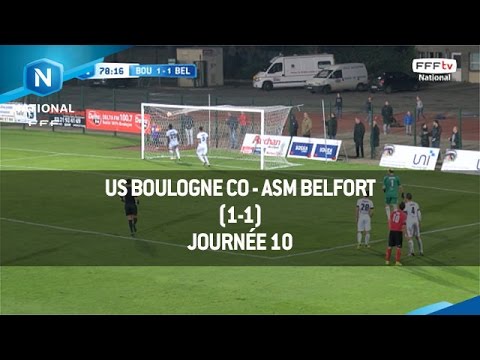J10 : US Boulogne CO - ASM Belfort 1 1, le résumé