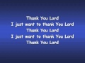 Thank You Lord  with Lyrics