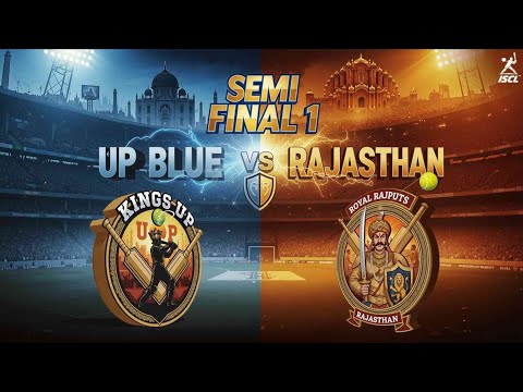 ISCL SEASON - 1| KANNADA | KINGS UTTAR PRADESH BLUE vs ROYAL RAJPUTS RAJASTHAN | SEMI FINAL - 1