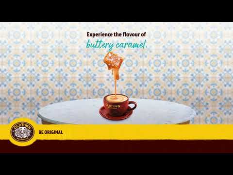 OLDTOWN Café Branco Sabor Caramelo Salgado​