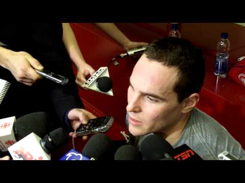Habs' Cammalleri on OT win, Pt. 1