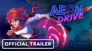 Aeon Drive — Трейлер спидран-платформера в стиле киберпанка