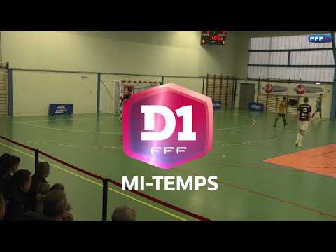 Résumé D1 Futsal FFF 11.11.2017 9e Journée - Nantes Métropole / Paris Acasa