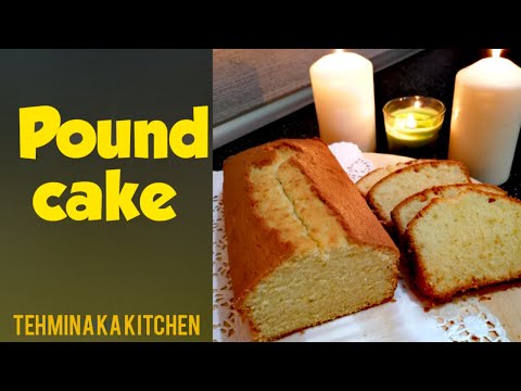 Moist n Buttery POUND CAKE recipe by Tehmina ka kitchen