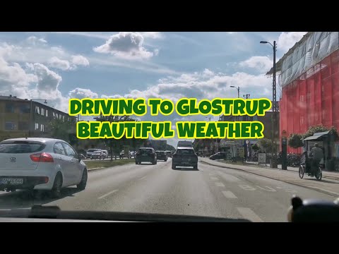 Driving from Frederiksberg to Glostrup | Summer 2023