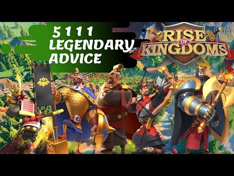 5 1 1 1 LEGENDARY YES/NO ? HOW, WHEN and WHERE! - Rise of Kingdoms