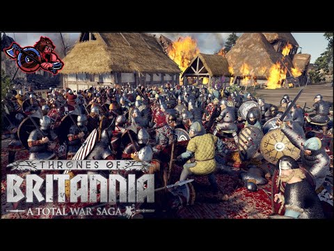 17000 Man BLOODY Siege Of Northwic! 4v4 Total War Thrones Of Britannia