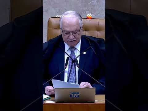 Fachin abre julgamento de Moraes: “Não será a posição individual que falará em nome do Supremo”