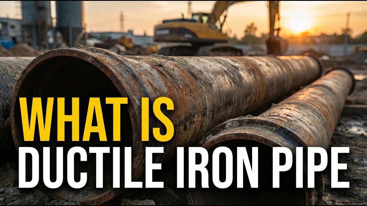 What Is Ductile Iron Pipe? Uses, Properties & Lifespan Explained