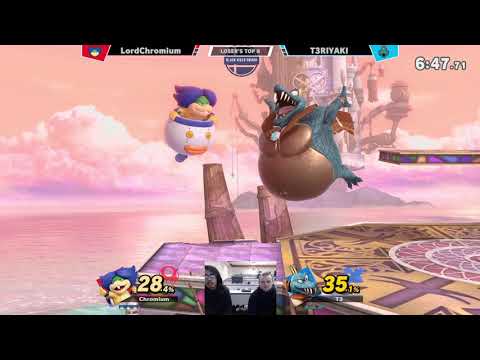 BHS Fall '21 #12 Losers Quarters - Lord Chromium (Ludwig) vs T3RIY4KI (King K. Rool)