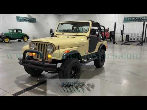1977 Jeep CJ5 (CC-2114219) for sale in Holland , Michigan