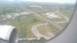preview picture of video 'Cebu Pacific Airbus A319 -- Landing at Clark (CRK / DMIA)'