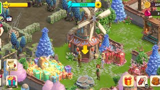 Atlantis Odyssey Moon Village Rebuild the Mill Part 4 | #atlantisodyssey #gameplay #game #yt