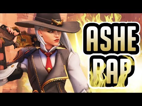 ASHE RAP SONG | "Burn" | RUSTAGE ft Tamara Fritz [OVERWATCH]