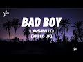 LASMID BADBOY LYRICS SPEED UP