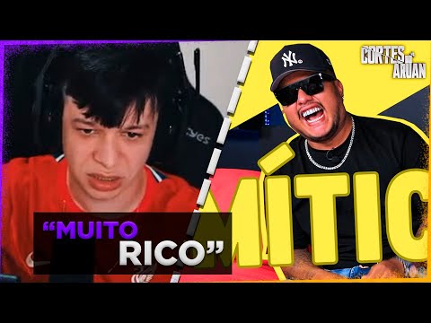 ARUAN REAGE A MÍTICO: “ESTOU MILIONÁRIO !!! JA TENHO TUDO !!!” (HOTEL MAZZAFERA) - Cortes do Aruan