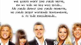 Miedo a Perderte teen angels + letra cuarta temporada 4 Casi Angeles