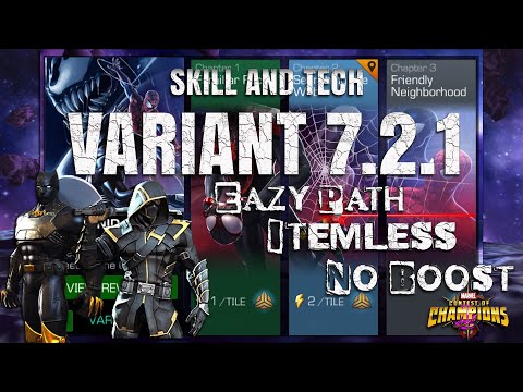 Easy Path Variant 7.2.1 [ Itemless & No Boost ] | Marvel Contest Of Champions