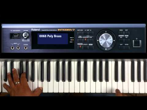 Roland Integra-7 Sound Examples - JV-1080 Patches part 1