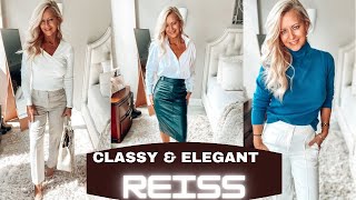 CLASSY AND ELEGANT OUTFITS FOR WOMEN OVER 50 | REISS TRY ON HAUL | STYLISH LOOKS FOR YOU