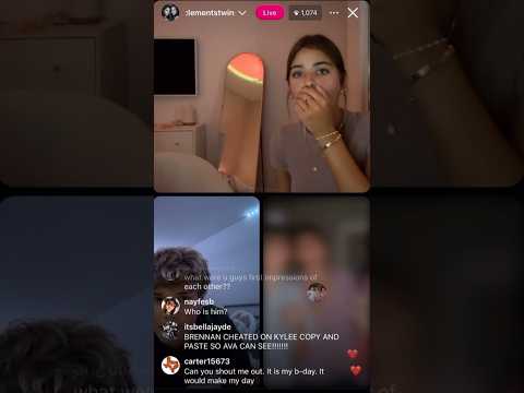 madden leah ava brennan live! full live posted on account #couple #ship #ladden