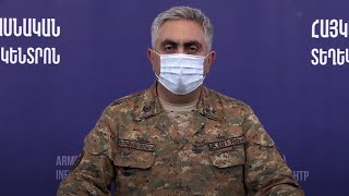 Брифинг представителя МО РА Арцруна Ованнисяна
