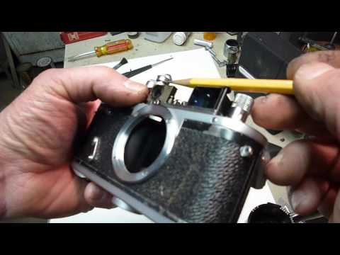 Zorki 4 range finder repair