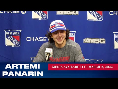 New York Rangers: Artemi Panarin Postgame Media Availability ' Mar. 2, 2022