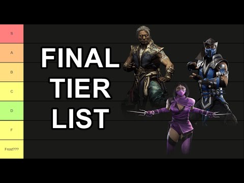 Tweedy's Final Mortal Kombat 11 Tier List!