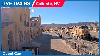 🔴 LIVE Trains Railcam | Caliente, Nevada (Depot Cam) live webcam