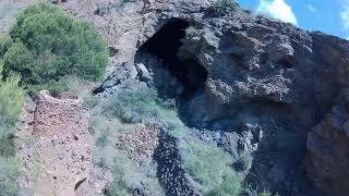 Prehistoric cave,FPV drone
