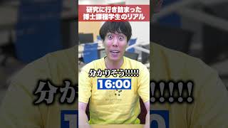 研究に行き詰まった博士課程学生のリアル #Shorts