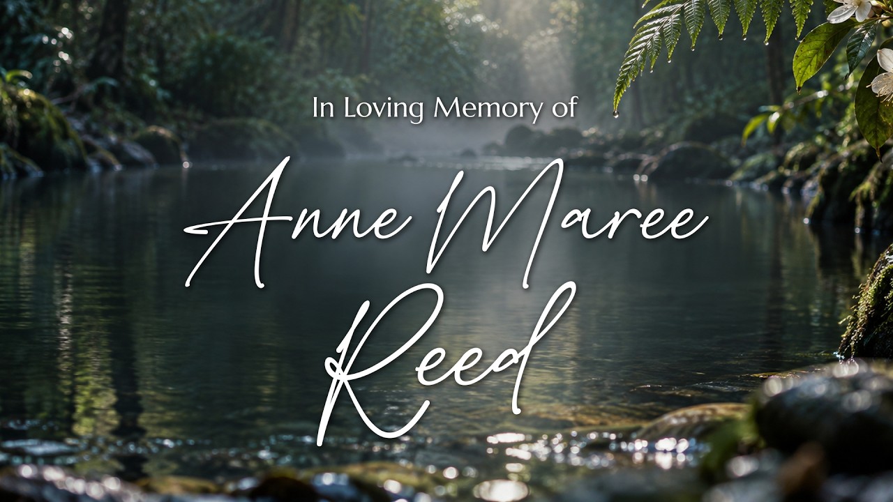 Memorial service livestream thumbnail for Anne Maree Reed