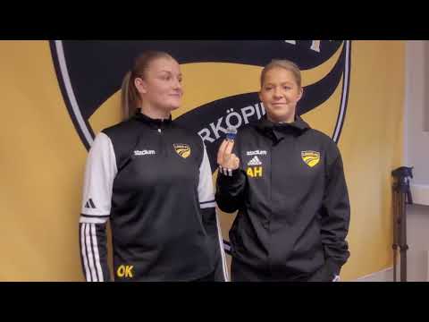 Olivia & Astrid om säsongen för Dam U