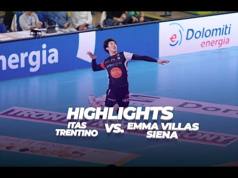HIGHLIGHTS - Itas Trentino VS Emma Villas Siena - 1 round 1st half